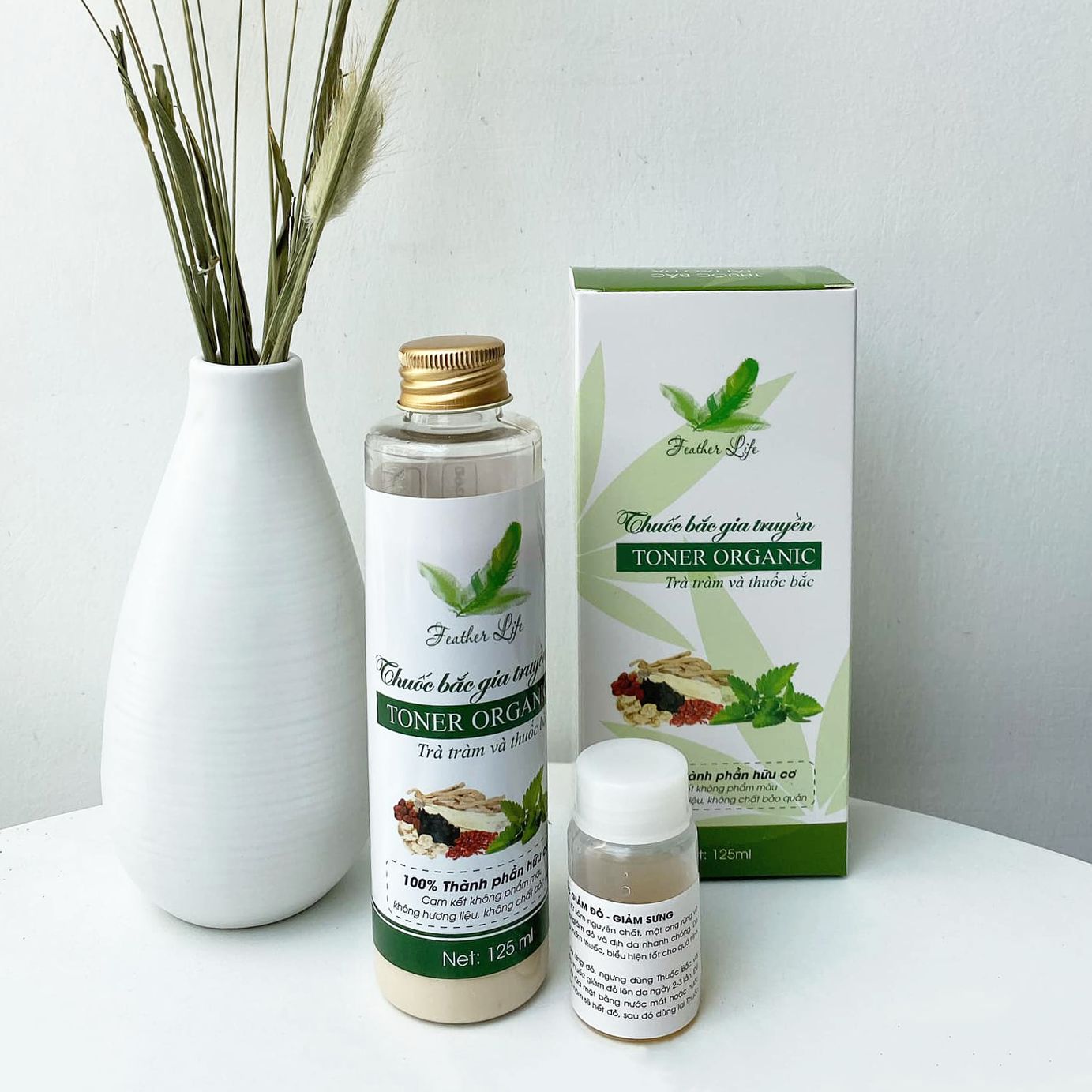 Combo 5 Chai thuoc bac tái tạo da hết mụn, nám, làm đẹp 2024 [125ML tặng kèm lọ giảm đỏ]