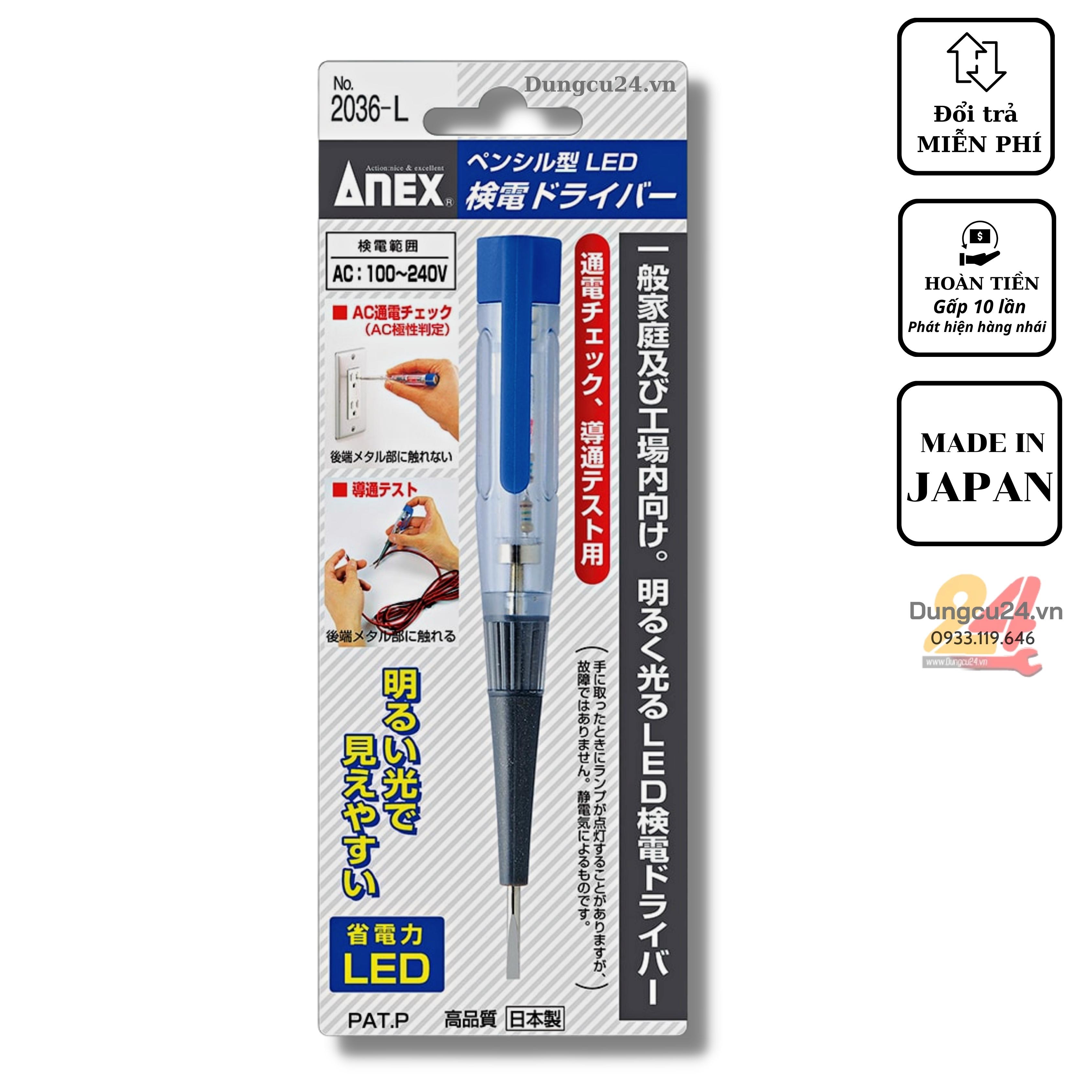 Bút thử điện ANEX No.2036