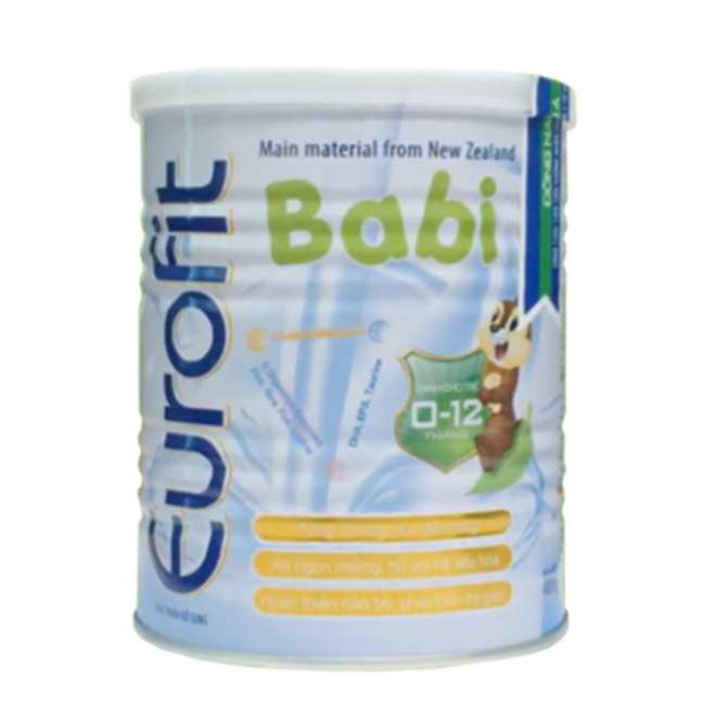 Sữa bột Eurofit Baby - hộp thiếc 900g