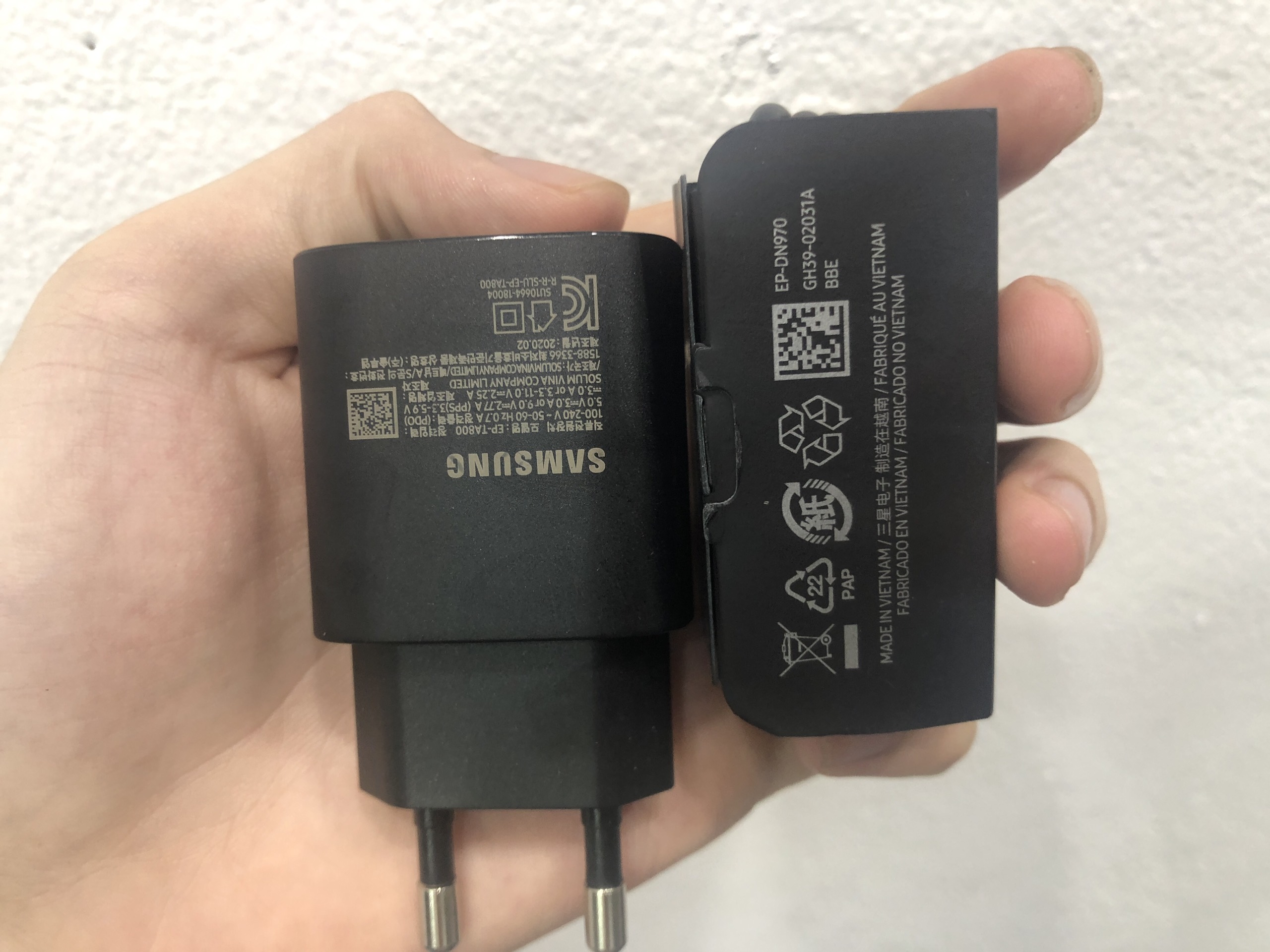 Sạc cáp nhanh samsung 25w c type c chính hãng - bảo hành 12 tháng lỗi 1 đổi 1