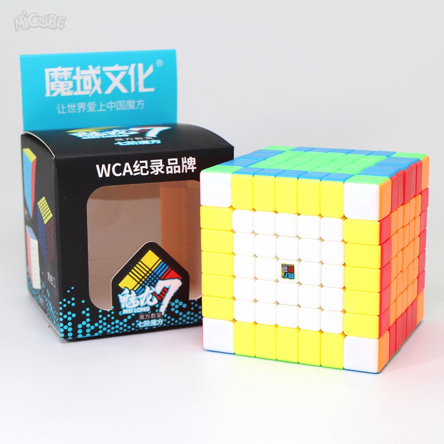 Rubik 7x7 Moyu Meilong, Rubik 7 Tầng Bản Sicker Và Stickerless