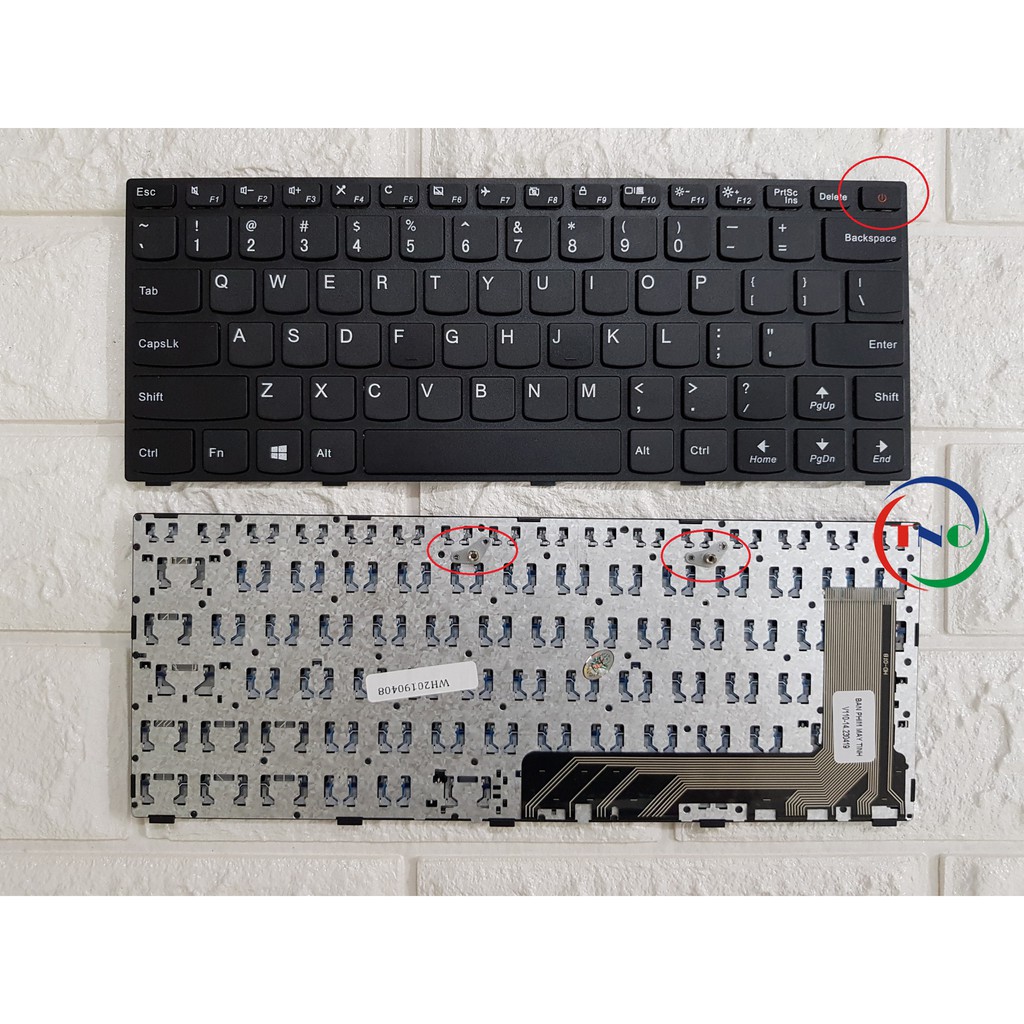 Bàn phím laptop lenovo ideapad 110-14 , 110-14ibr , 110-14isk