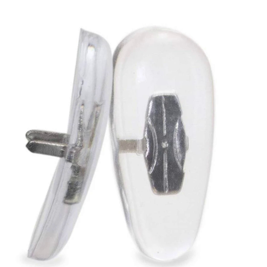 1000 cặp (2000pcs) kính mắt kính cảnh tượng kính mềm PVC Miếng đệm mũi với lõi kim loại phụ kiện 14mm 15mm16mm