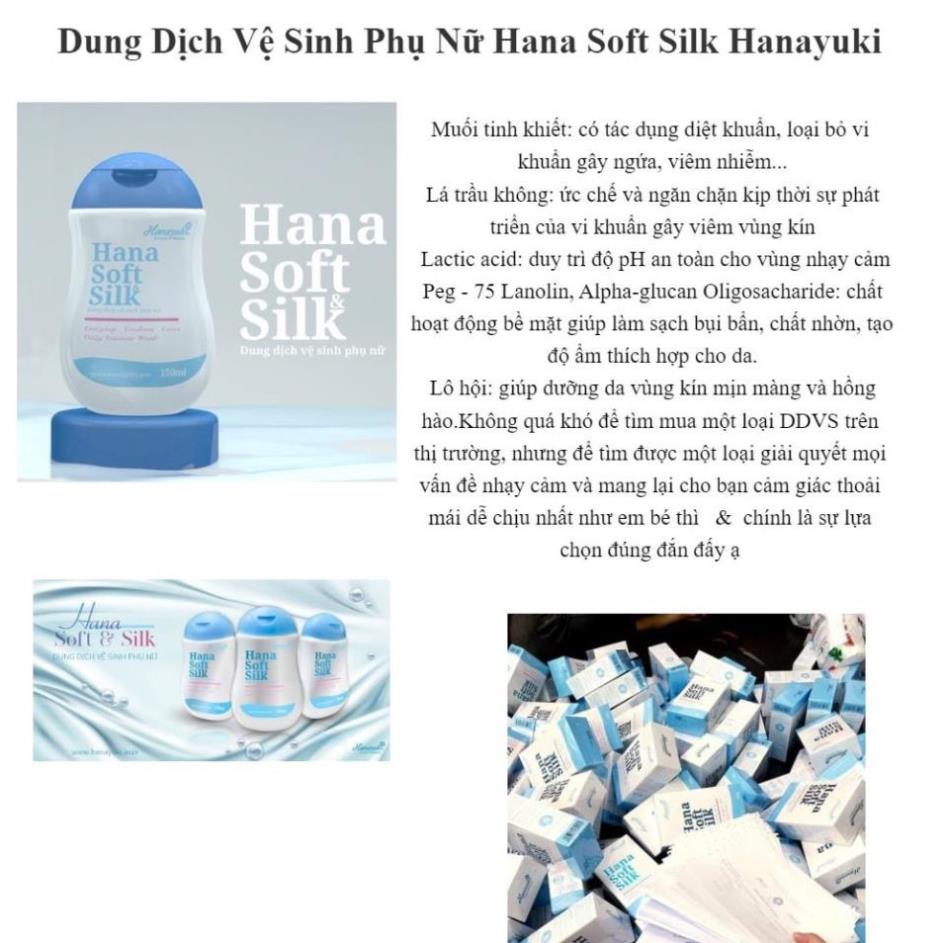 Dung dịch vệ sinh Hana Soft Silk Chính hãng - 150gr