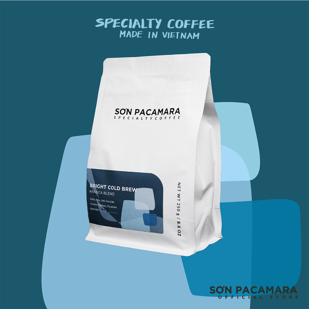 Cold brew - 100% arabica - rang light - từ sơn pacamara việt nam specialty coffee - cb