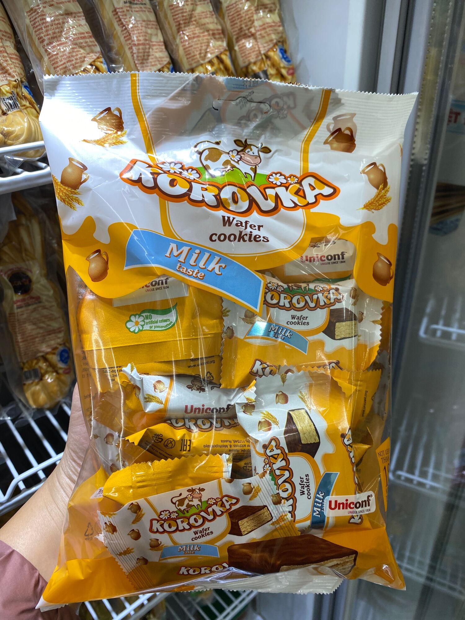Bánh xốp 250g kop chú bbò nhỏ - xách nga 🇷🇺