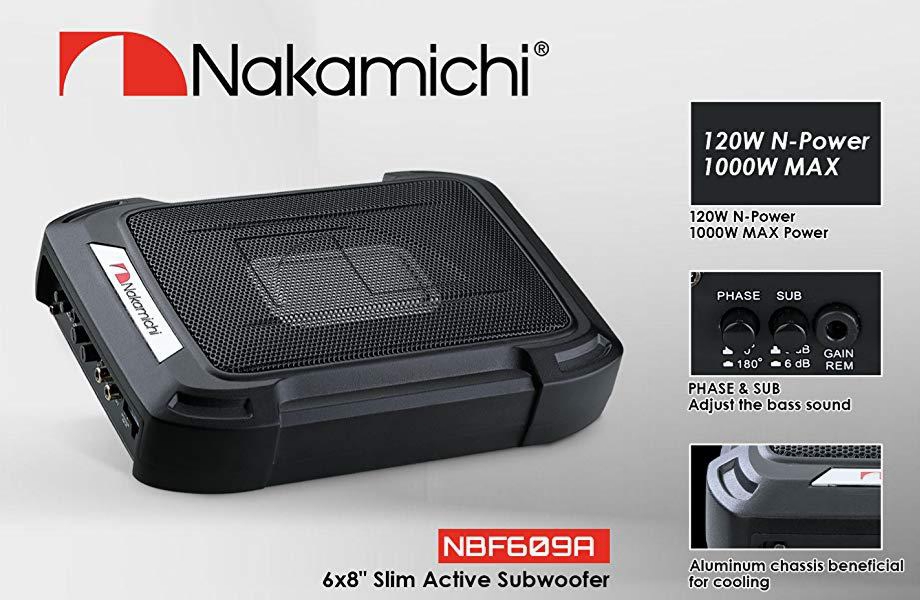 Nakamichi NBF609A loa siêu trầm (chính hãng) New model