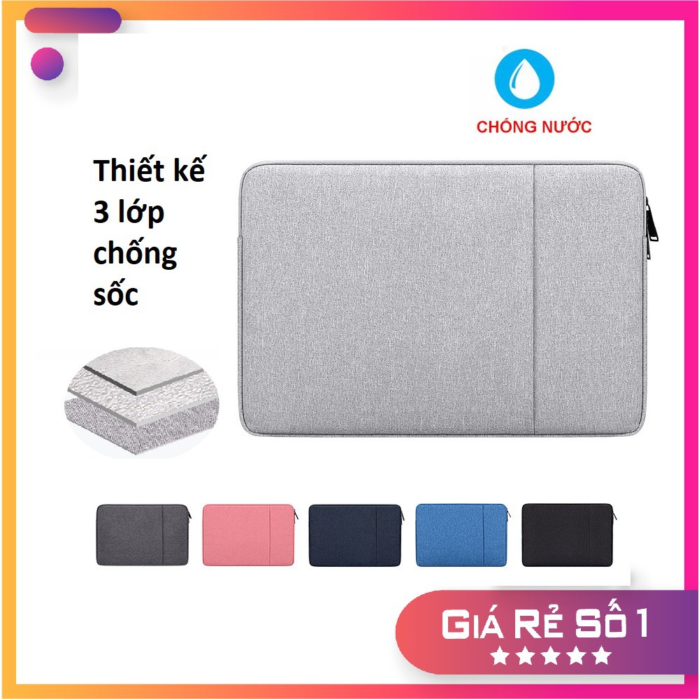 Túi Chống Sốc Laptop Macbook Ultrabook Cao Cấp 13.3 inch, 14.1 inch, 15.6 inch, túi đựng laptop, túi chống sốc