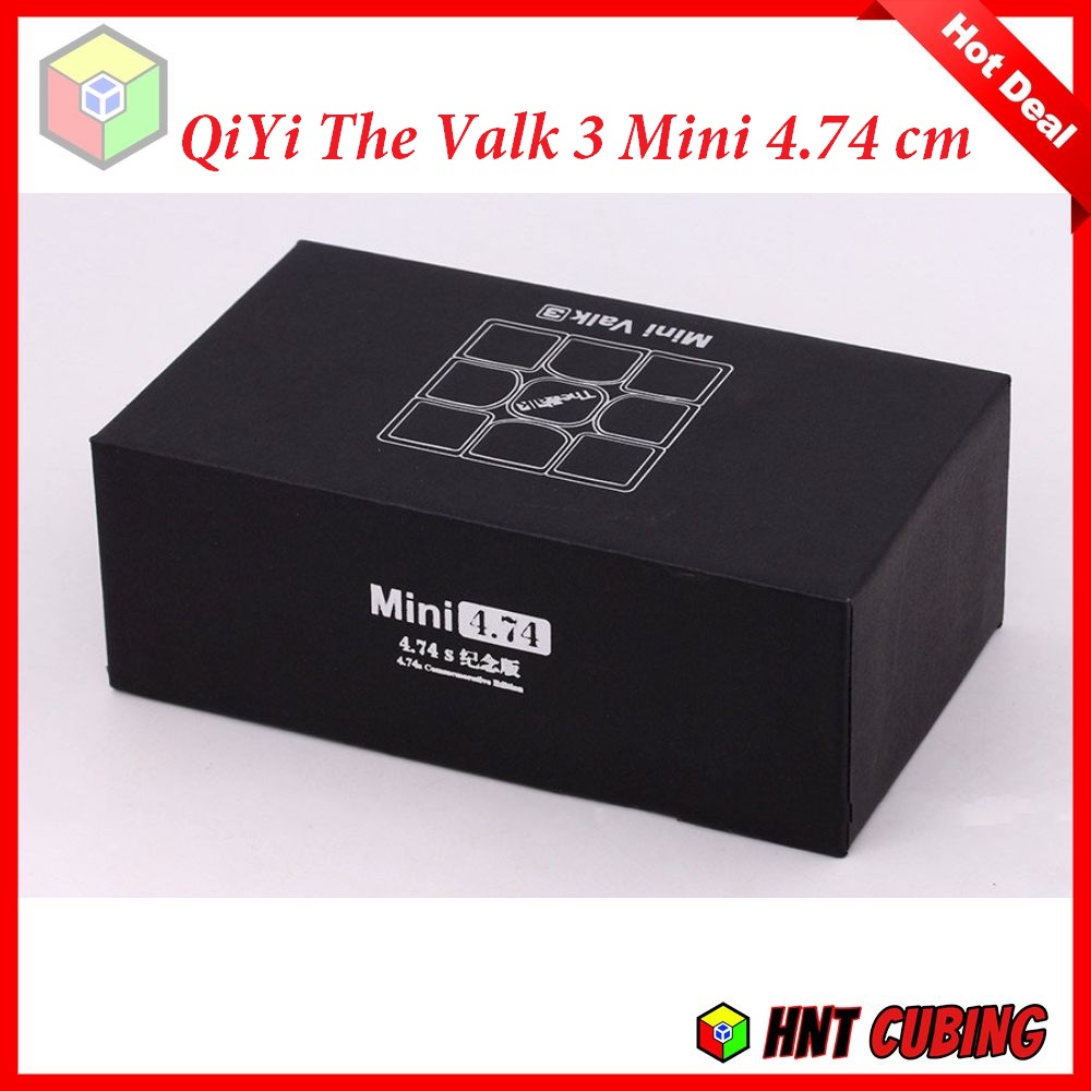 Rubik 3x3 Cao Cấp QiYi Valk 3 Mini 4.74 cm - Khối Lập Phương Rubik 3 Tầng HNT Cubing
