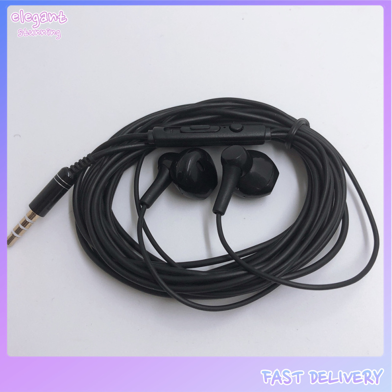elegantstunning 3m Long Earphone Monitor Headset MP3 Subwoofer Ear Pieces Network Anchor Broadcast Live Karaoke Wired Earbuds