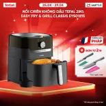 Nồi chiên không dầu Tefal 2in1 EY501815 - 4.6L - Cơ
