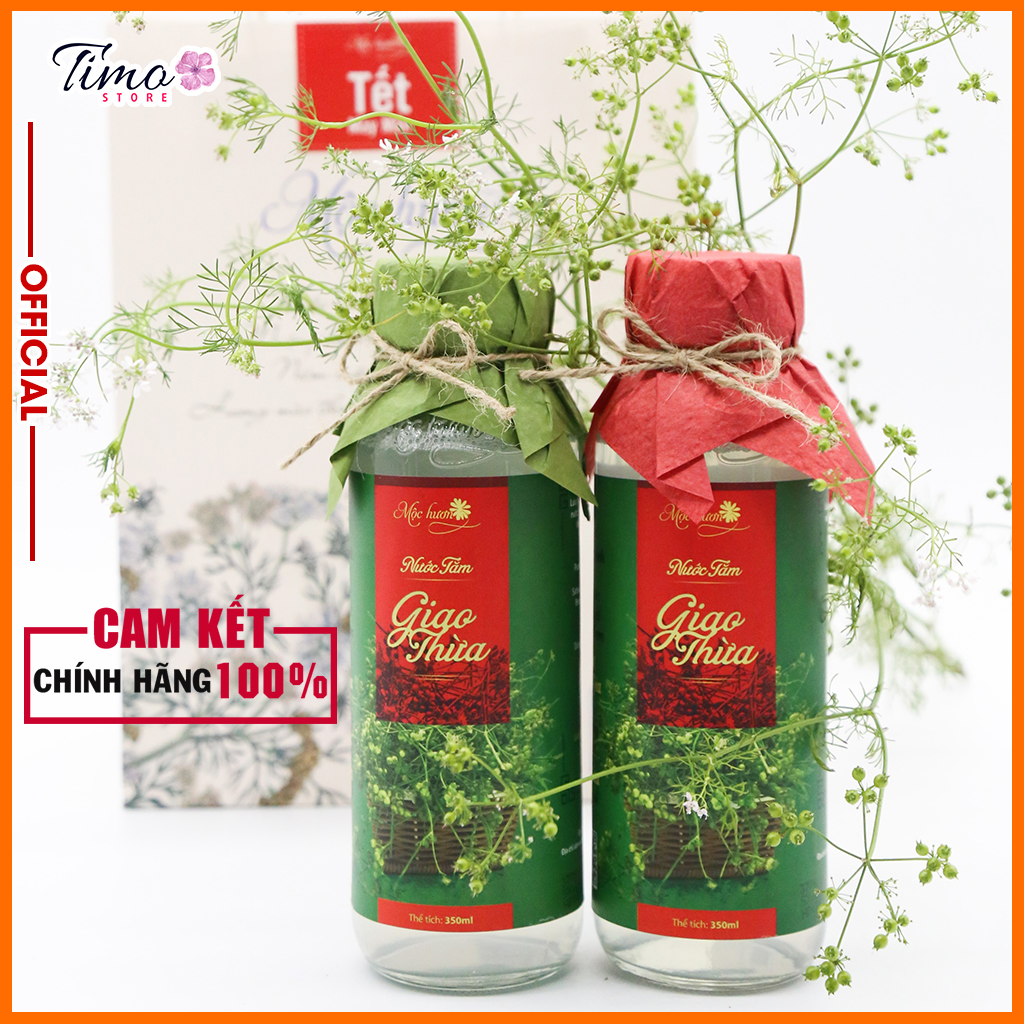 Nước tắm giao thừa mùi già Mộc Hương 100% thành phần tự nhiên 350ml, món quà ý nghĩa dịp Tết | TM054