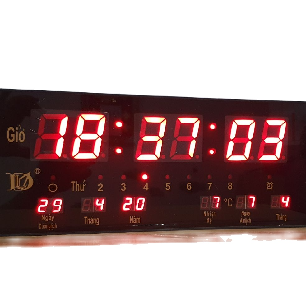 Đồng Hồ Led Vạn Niên L3615 .KT 37×16×3cm . Hàng Siêu Đẹp.BH 12 tháng