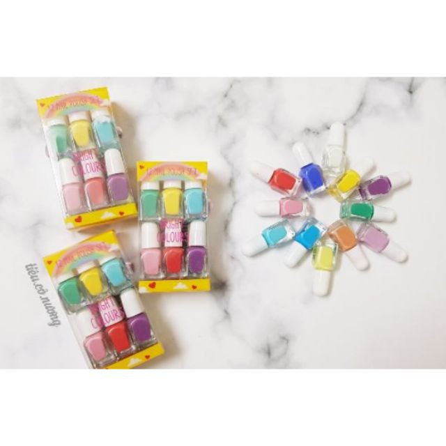 Hàng Pháp - Set sơn móng tay bé gái Primark 12 - An toàn cho bé