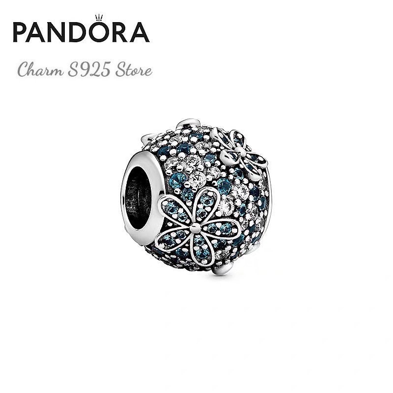 Hạt charm pan hoa 5 cánh bạc s925