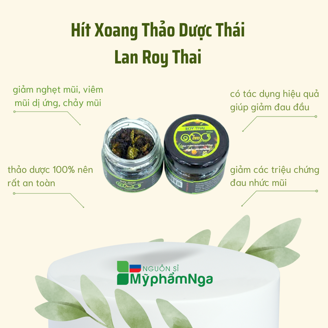 Hít Xoang thảo dược Thái Lan Roy Thai