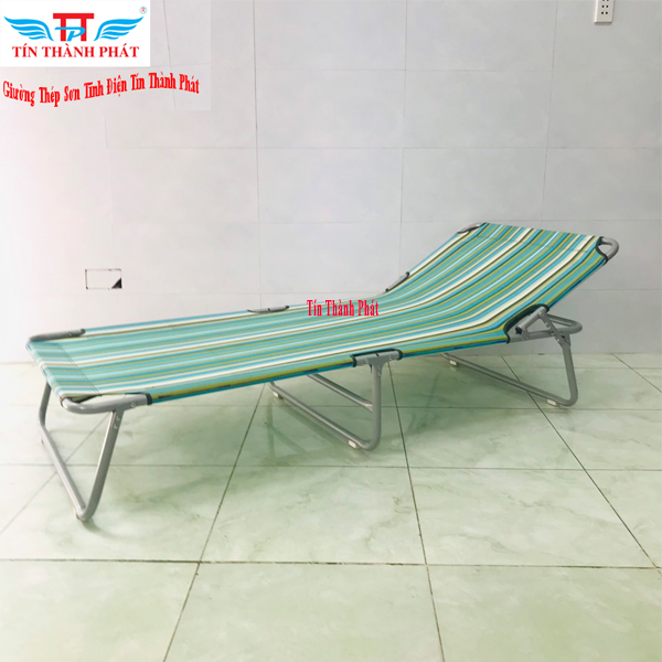 Giường xếp thép sơn tĩnh điện Tín Thành Phát