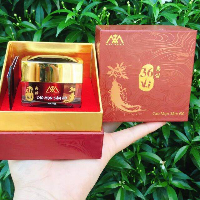 Cao mụn sâm đỏ 15gr