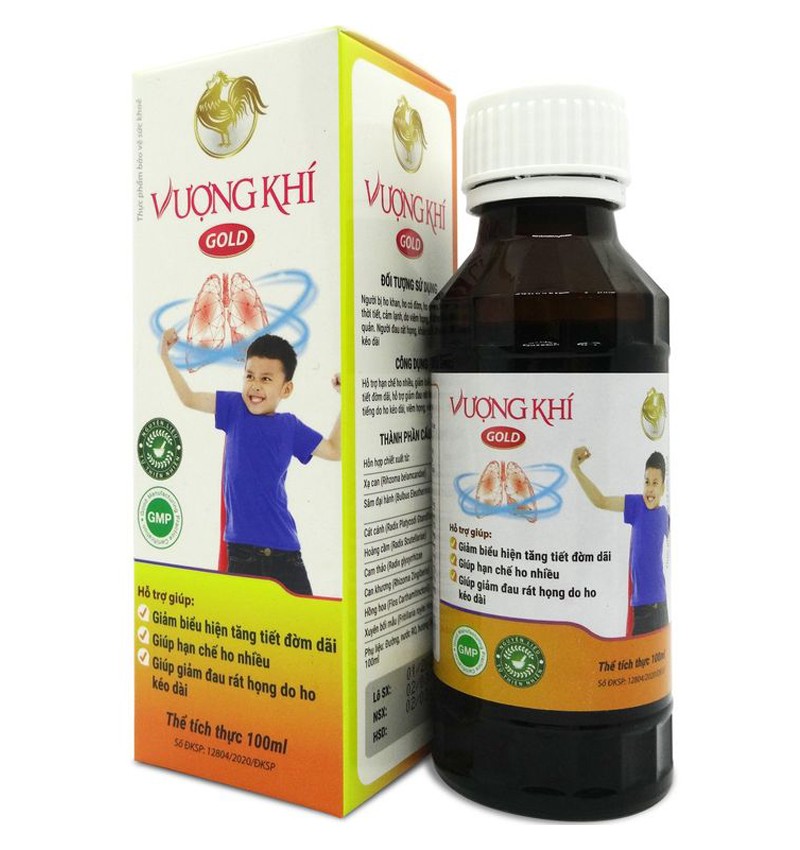 Cao Lỏng Vượng Khí GOLD – “Bảo Bối” Xua Tan Nỗi Lo Trẻ Ho Đờm Lâu Ngày Tăng Đề Kháng 100ml