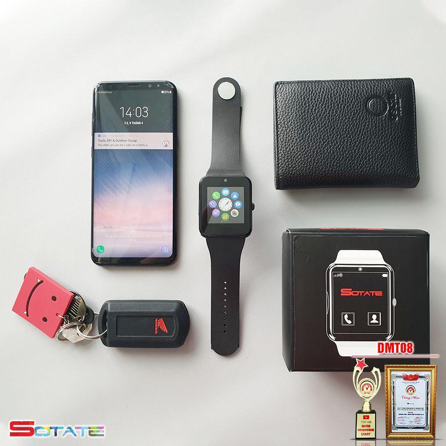 Đồng hồ thông minh SmartWatch GT08 màu Đen