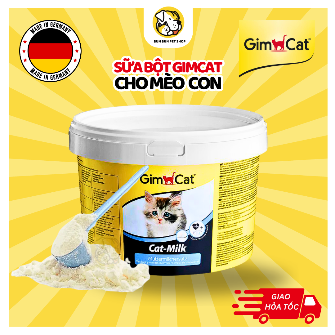 [2kg] Sữa bột GIMCAT cho mèo con, mèo sơ sinh GIMCAT’S CAT MILK nhập khẩu Đức