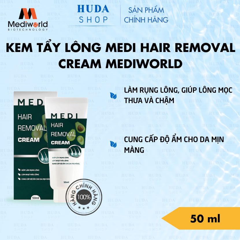 Kem tẩy lông Medi Hair Removal Cream Mediworld