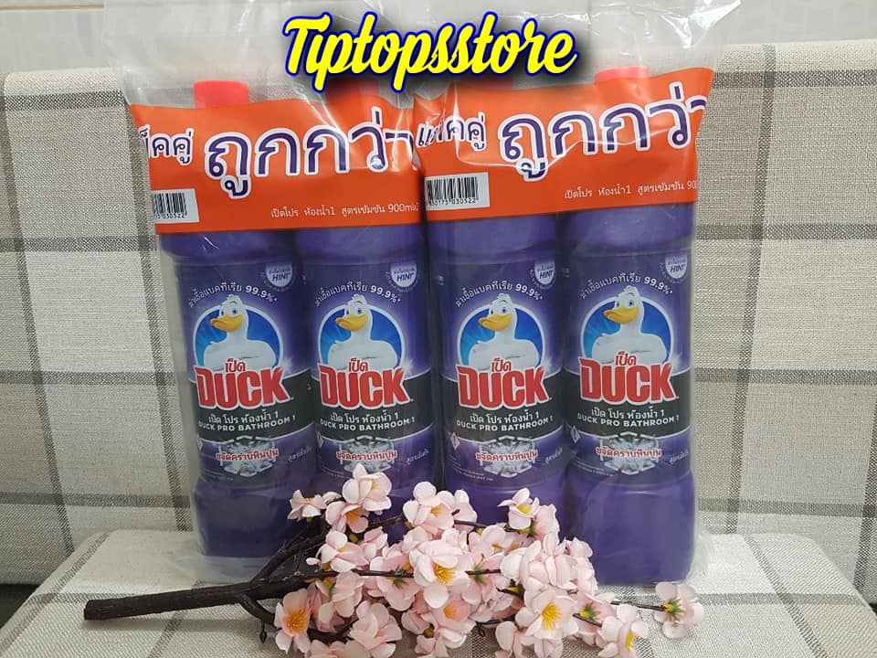 [HCM]NƯỚC TẨY VỆ SINH BỒN CẦU CON VỊT DUCK THÁI LAN (chai 900ml)