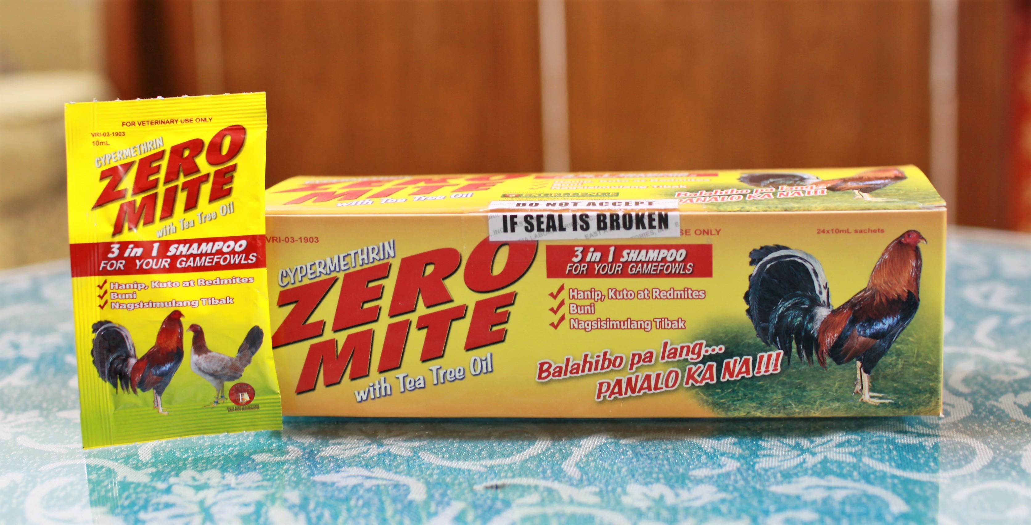 Xà bông tắm gà - zeromite - hộp 24 gói