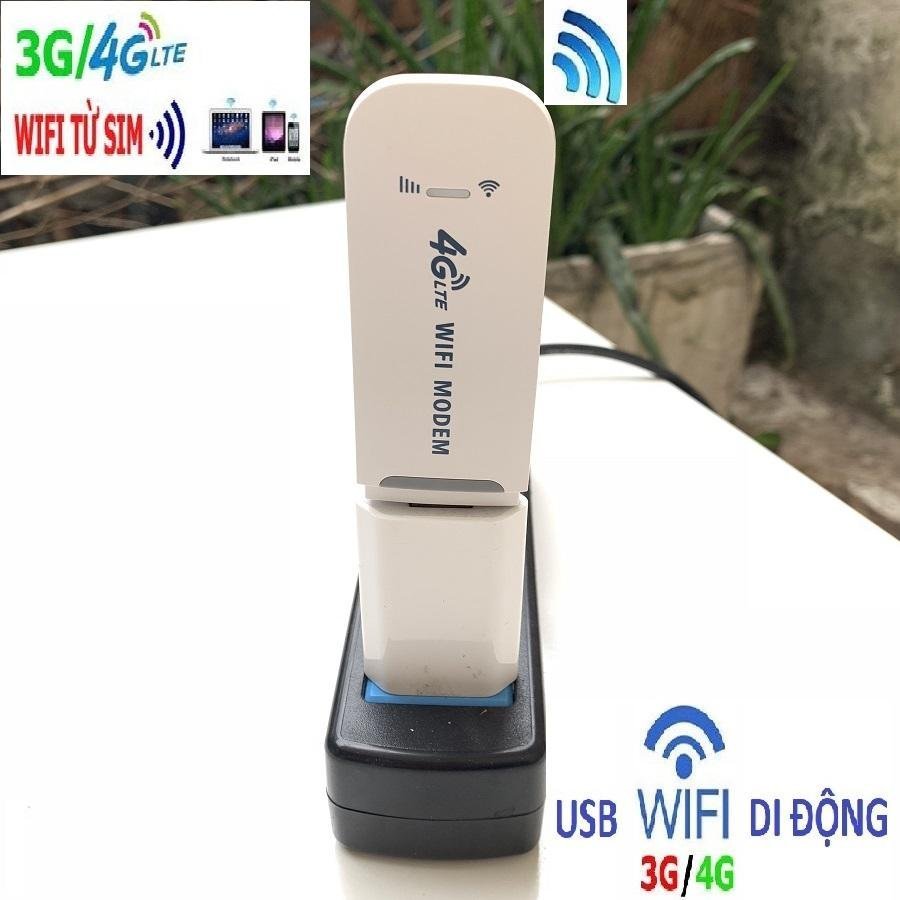 ( HÀNG MỚI 100% ) Usb Phát Wifi Từ Sim 4G Điện Thoại - Kết Nối Nhiều Thiết Bị Cùng Lúc , Cắm Điện Trực Tiếp Dùng 24/24h - bảo Hành 3 Tháng Lỗi 1 Đổi 1