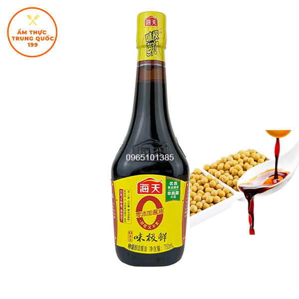 Xì dầu cực tiên hải thiên 750ml