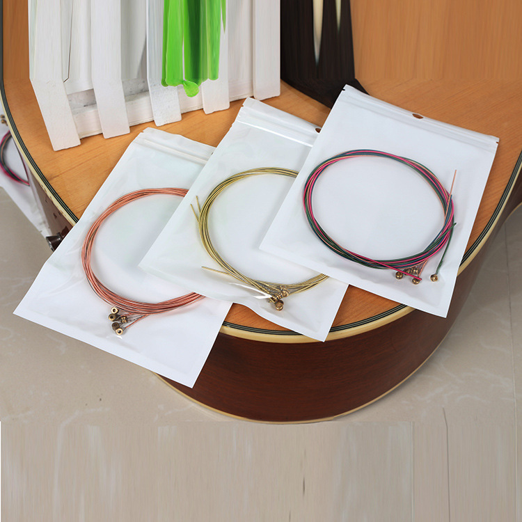 BÁN SỈ BỘ 6 DÂY ĐÀN GUITAR ACOUSTIC LÕI THÉP BỌC ĐỒNG GIÁ RẺ ( CÁC MẦU SẮC ) - Thăng Long Music