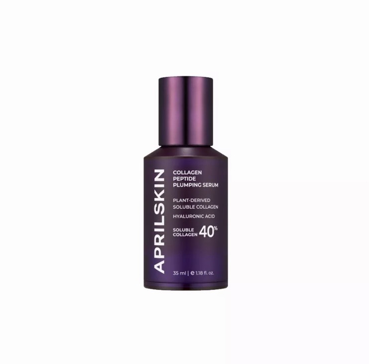Tinh Chất Dưỡng Sáng Da Aprilskin Boor Sung Collagen Thực Vật Chống Lão Hóa Da April Skin Collagen Peptide Plumping Serum 35ml