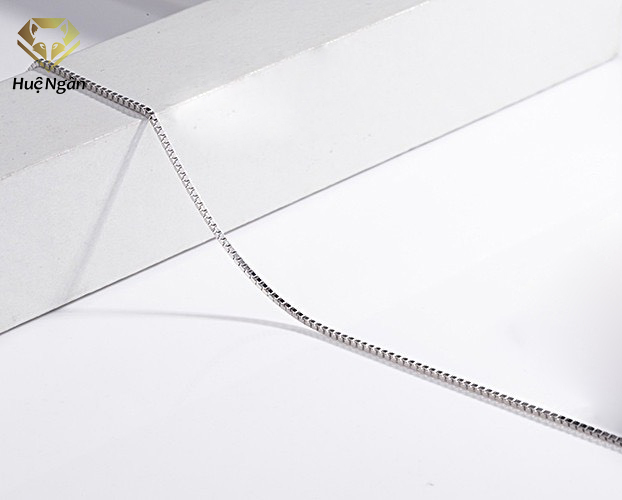 Dây chuyền bạc ý 925 huệ ngân dh 0.65 42cm