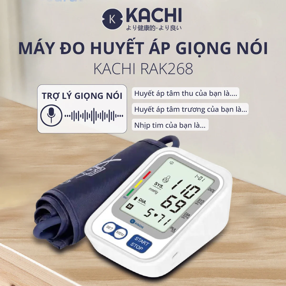 Những Lý Do Nên Mua Máy Đo Huyết Áp Kachi