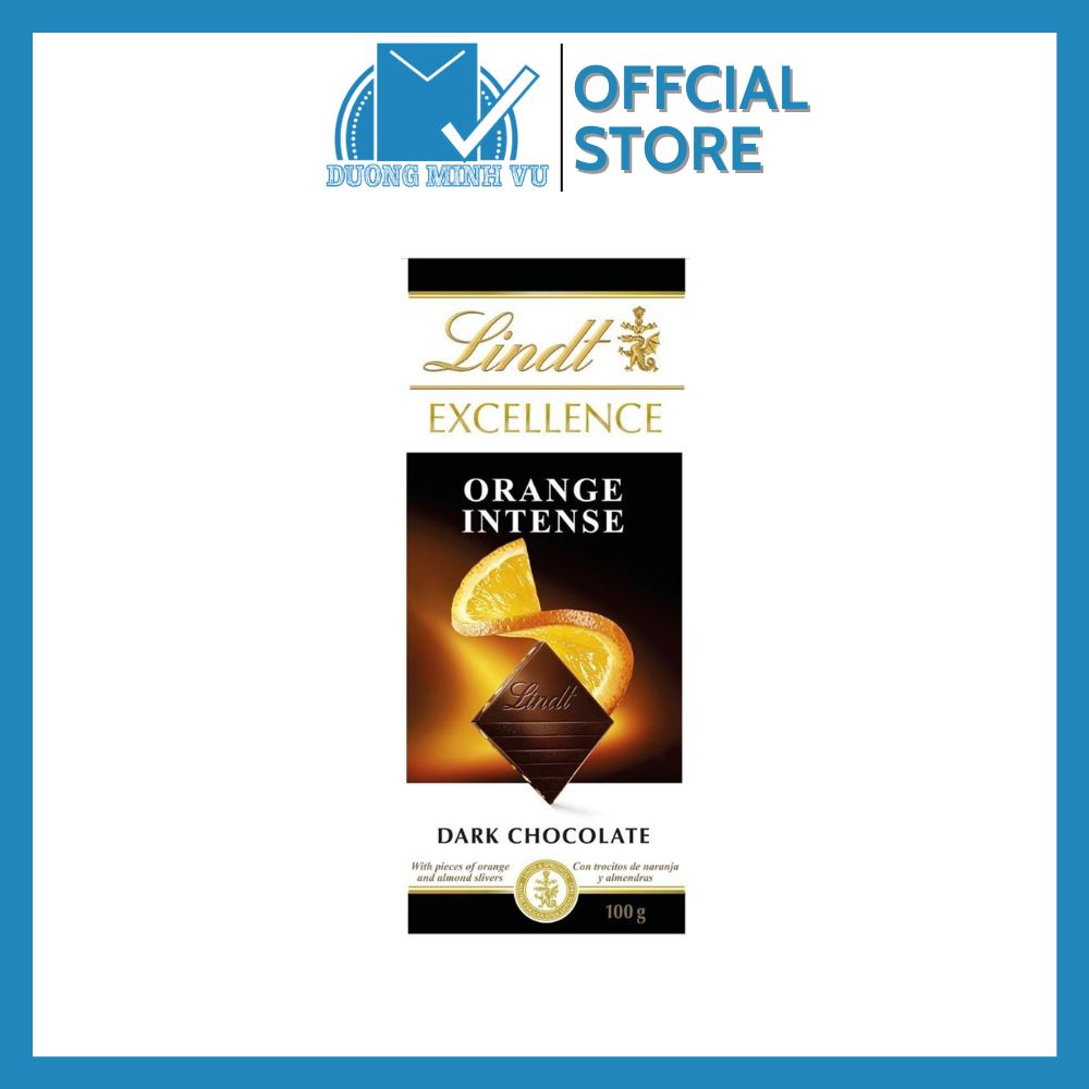 Sô-cô-la Lindt Excellence vị Cam 100g