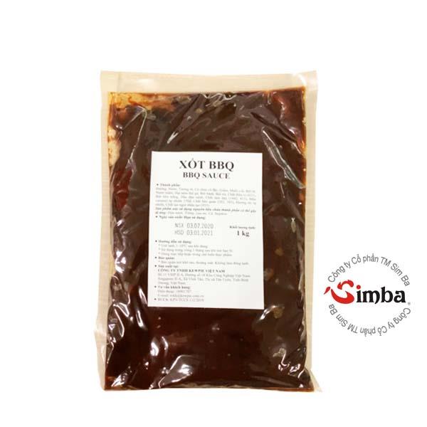Xốt BBQ 1kg, xốt ướp thịt nướng