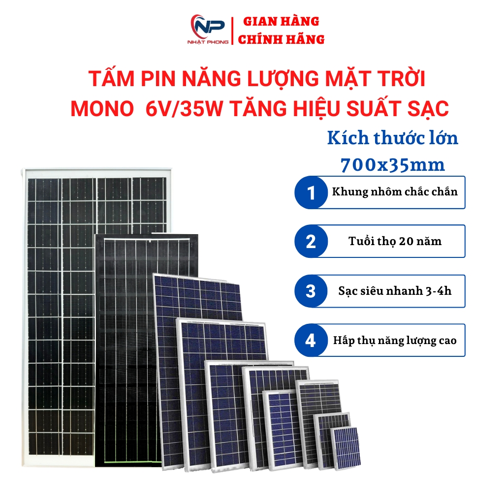 Tấm pin năng lượng mặt trời panel Polysilicon đa tinh thể 6V 30W dùng cho đèn năng lượng mặt trời khung nhôm chắc chắn tấm kính chịu lực tốt hấp thụ ánh sáng cao tấm pin năng lượng chưa bao gồm phụ kiện,quà 4 nút bịt ổ cắm