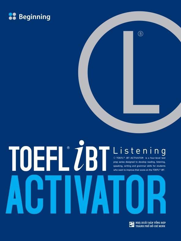 TOEFL iBT Activator Listening Beginning
