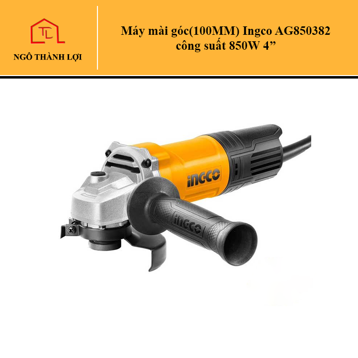 Máy mài góc ingco ag850382 công suất 850w 4" chính hãng giá rẻ có bán tại cửa hàng ngô thành lợi