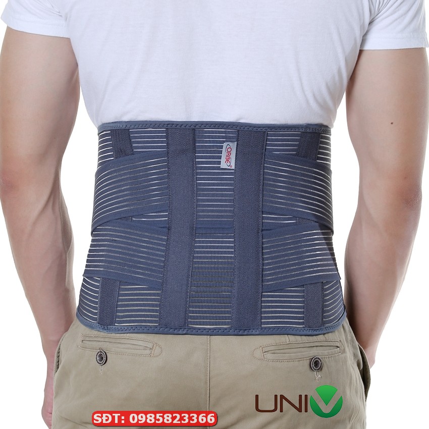 Đai thắt lưng cao cấp ORBE LUMBABEL – hỗ trợ đeo nắn cột sống vùng thắt lưng
