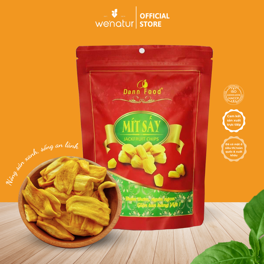 Mít Sấy Giòn Nguyên Chất Không Đường 50g
