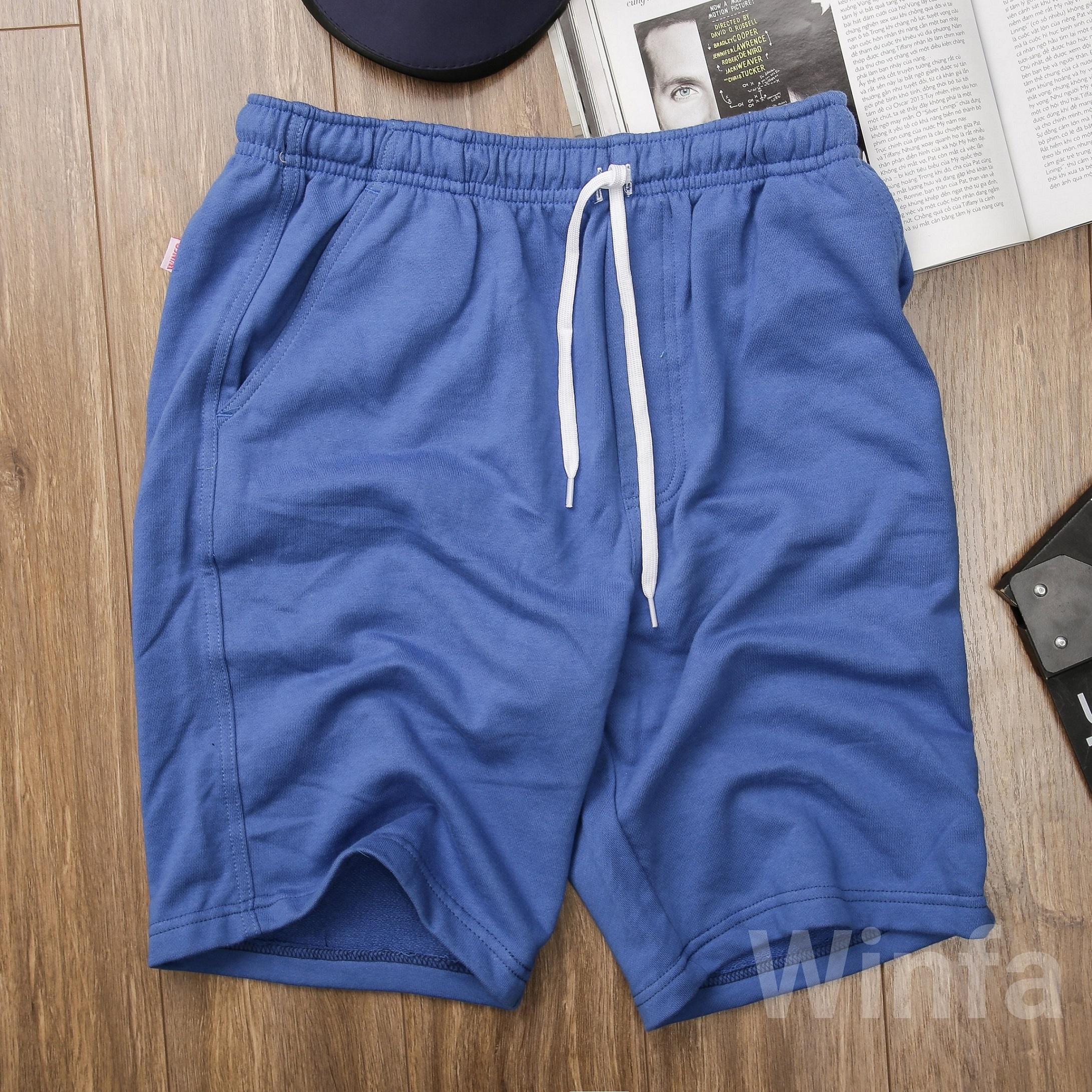 Quần short nam winfa từ 50-95kg xanh dương