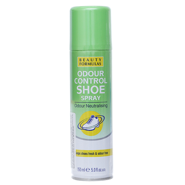 Xịt khử mùi giày Beauty Formulas Odour Control Shoe 150ml