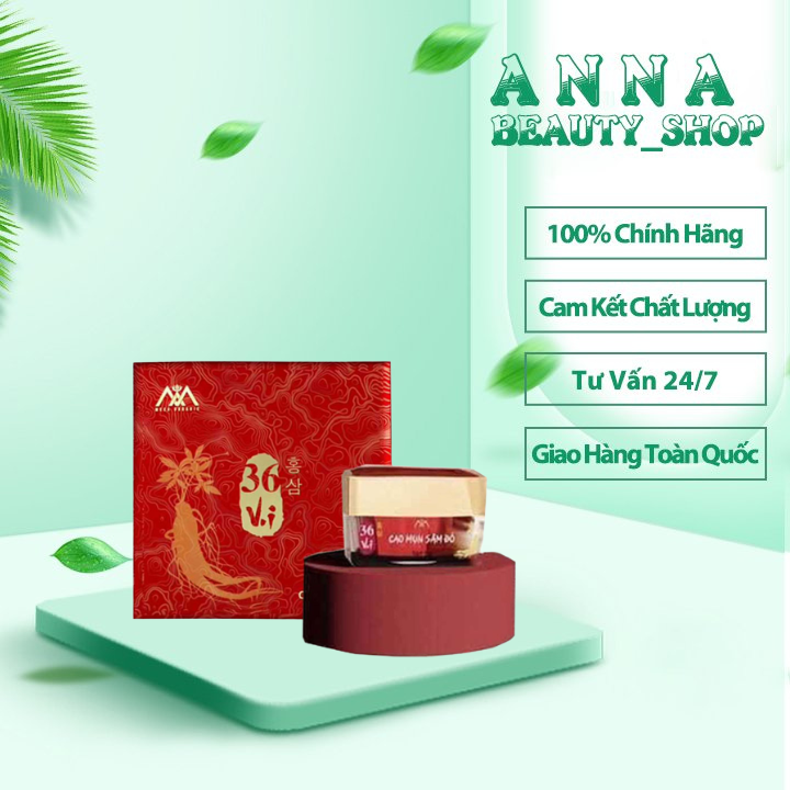 Cao mụn sâm đỏ 15g chính hãng mee organic