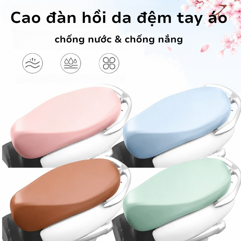 COMUDIR Electric Scooter Universal High Elastic Leather Seat Cover Waterproof, Sunscreen, Anti Slip and Wear Resistant Pad Giá 94,516 Đồng*Miễn phí vận chuyển