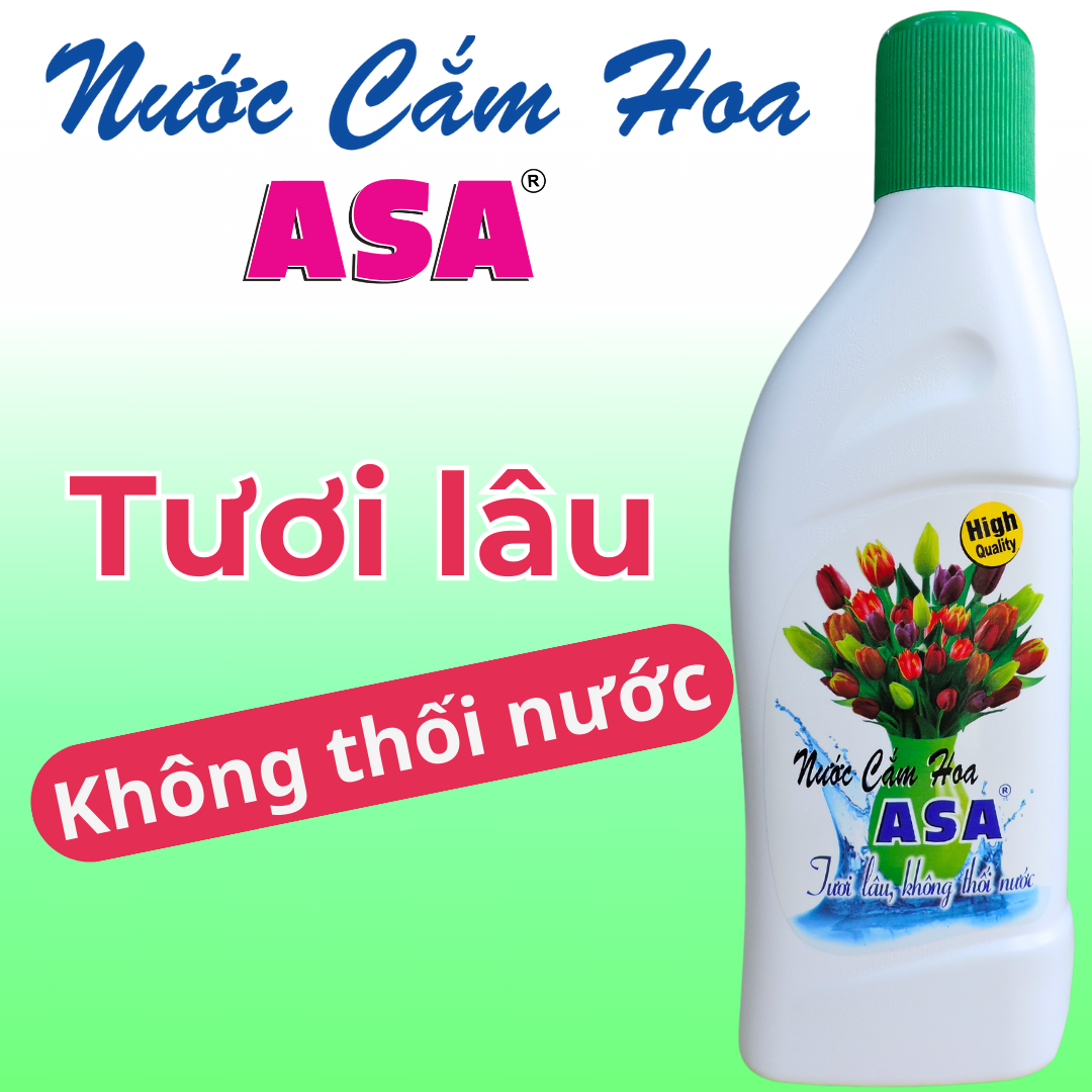 Nước cắm hoa ASA 200ml - Hoa tươi lâu không thối nước