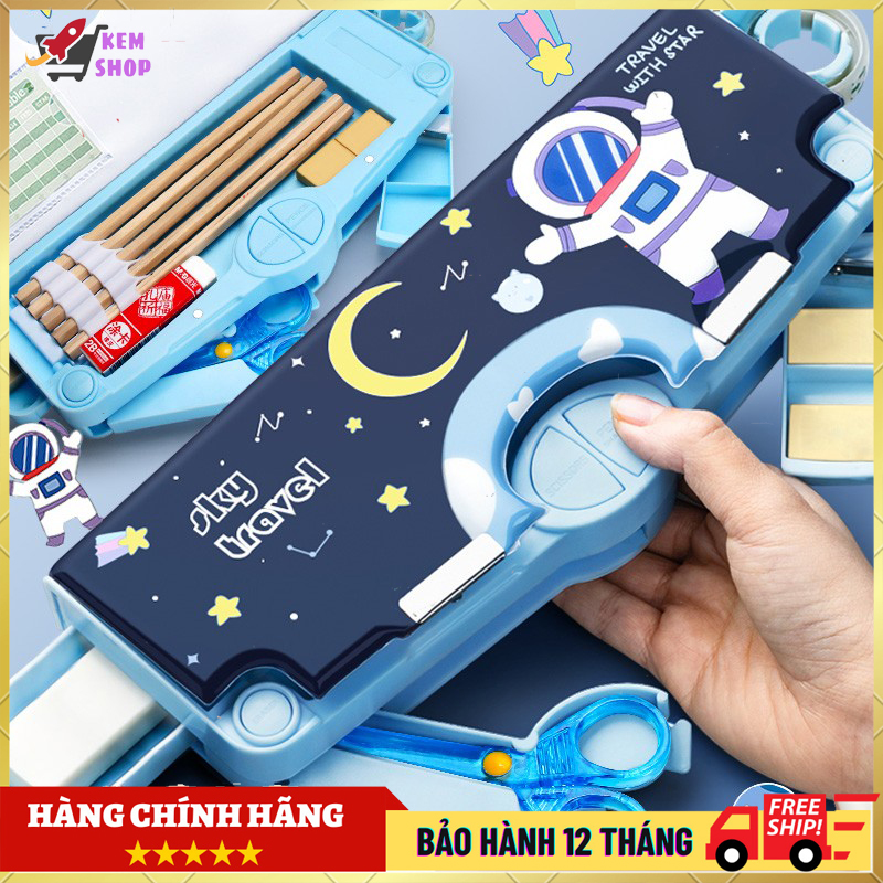 Hộp Đựng Bút Chì Học Sinh Bé Trai Bé Gái Công Nghệ Cao Đa Chức Năng Hộp Đựng Đồ Mẫu Giáo Nữ Sinh Dễ Thương Gấp Gọn Dung Tích Lớn Túi Bút Hai Lớp Hộp Văn Phòng Phẩm Đa Chức Năng Cho Học Sinh Tiểu Học