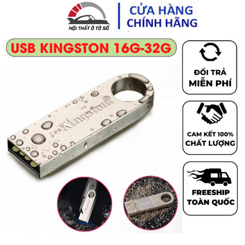 USB Kingston 16GB và 32GB Cao Cấp - BH 5 Năm