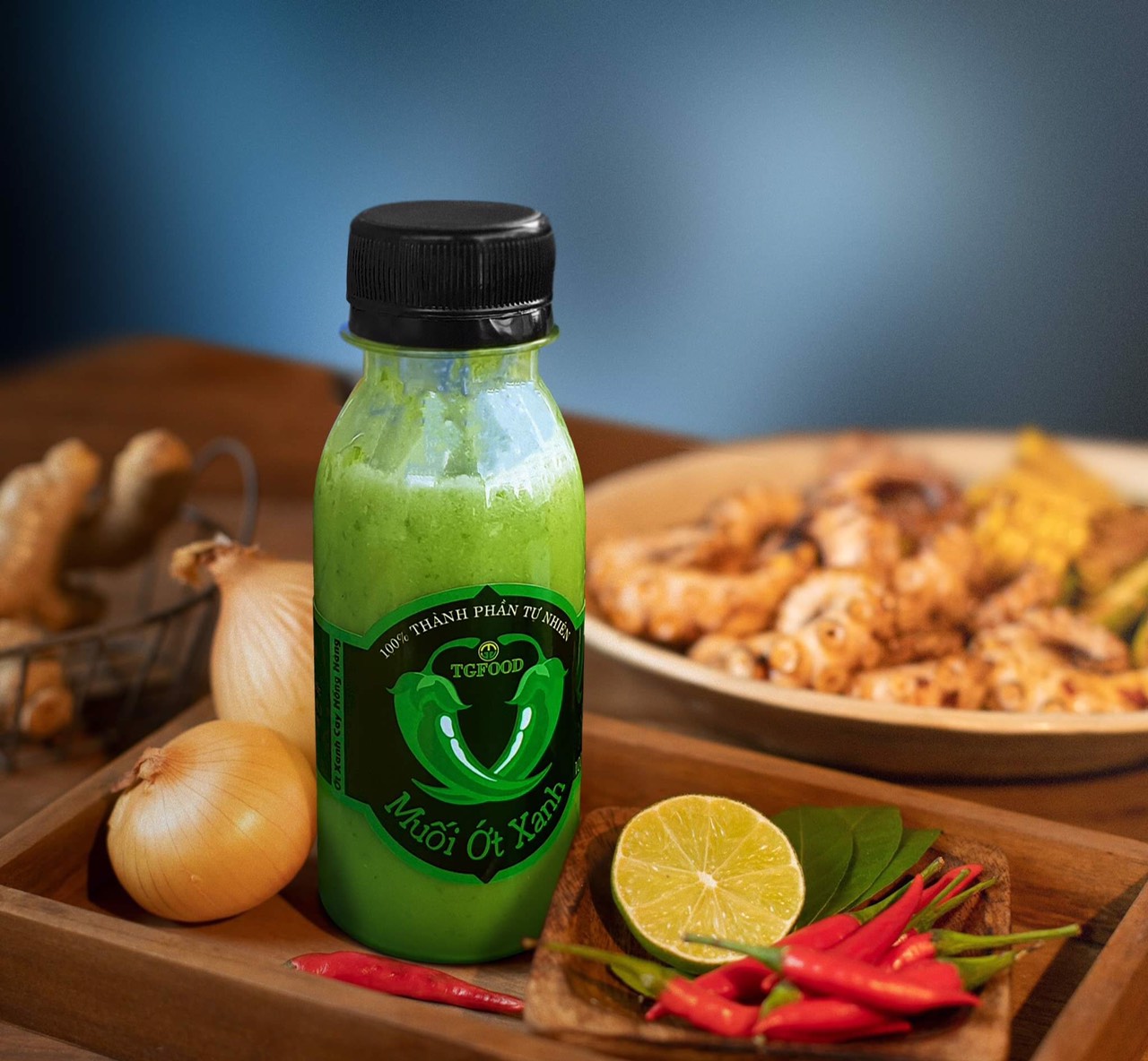 NƯỚC CHẤM HẢI SẢN - muối ớt xanh