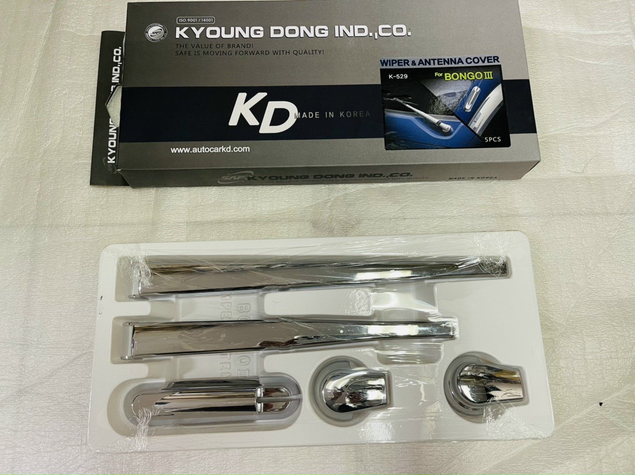 Ốp mạ trang trí ốp mạ crôm ốp mạ cần gạt mưa và ăng ten kia bongo3 k200 k250